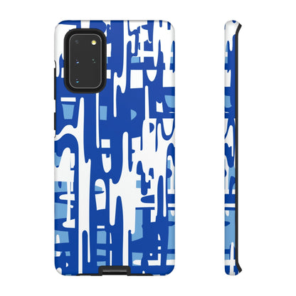 Phone Case-BLUE PAINTS | Tough-Samsung Galaxy S20+-Matte-PhoneCaseBoss-Phone-Best-Phone-Cases