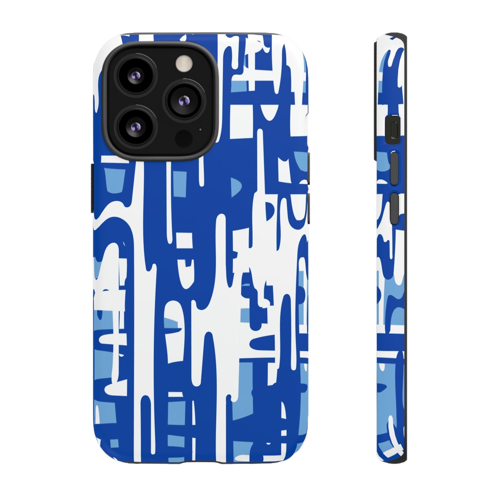 Phone Case-BLUE PAINTS | Tough-iPhone 13 Pro-Matte-PhoneCaseBoss-Phone-Best-Phone-Cases