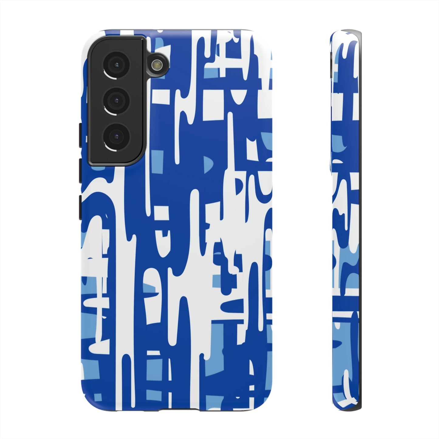 Phone Case-BLUE PAINTS | Tough-Samsung Galaxy S22-Matte-PhoneCaseBoss-Phone-Best-Phone-Cases