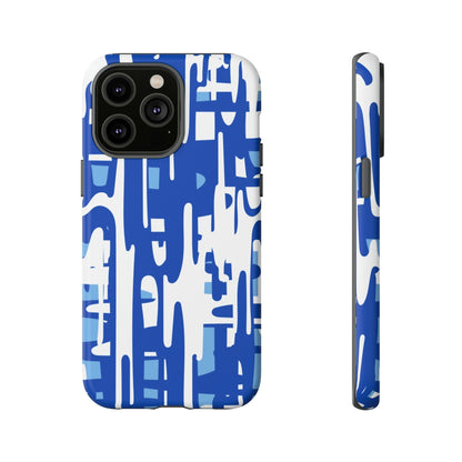 Phone Case-BLUE PAINTS | Tough-iPhone 14 Pro Max-Matte-PhoneCaseBoss-Phone-Best-Phone-Cases