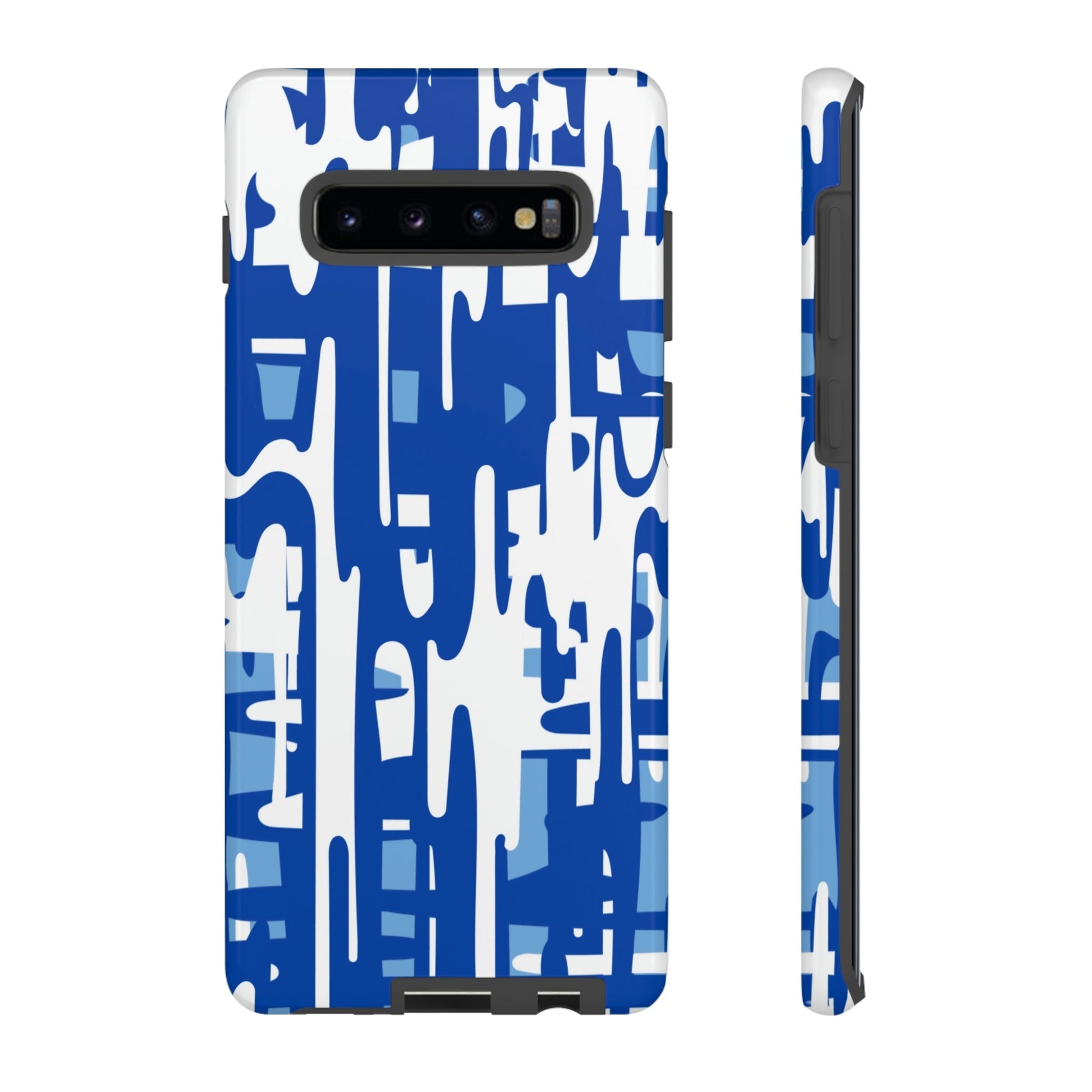 Phone Case-BLUE PAINTS | Tough-Samsung Galaxy S10 Plus-Glossy-PhoneCaseBoss-Phone-Best-Phone-Cases