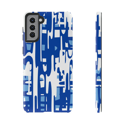 Phone Case-BLUE PAINTS | Tough-Samsung Galaxy S21 Plus-Glossy-PhoneCaseBoss-Phone-Best-Phone-Cases