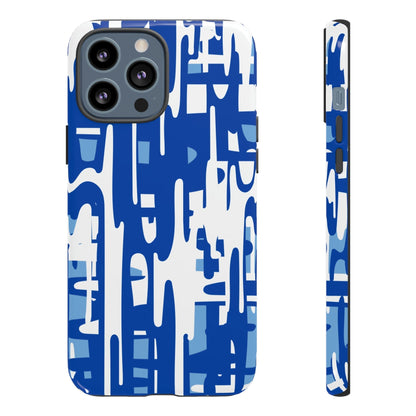 Phone Case-BLUE PAINTS | Tough-iPhone 13 Pro Max-Glossy-PhoneCaseBoss-Phone-Best-Phone-Cases