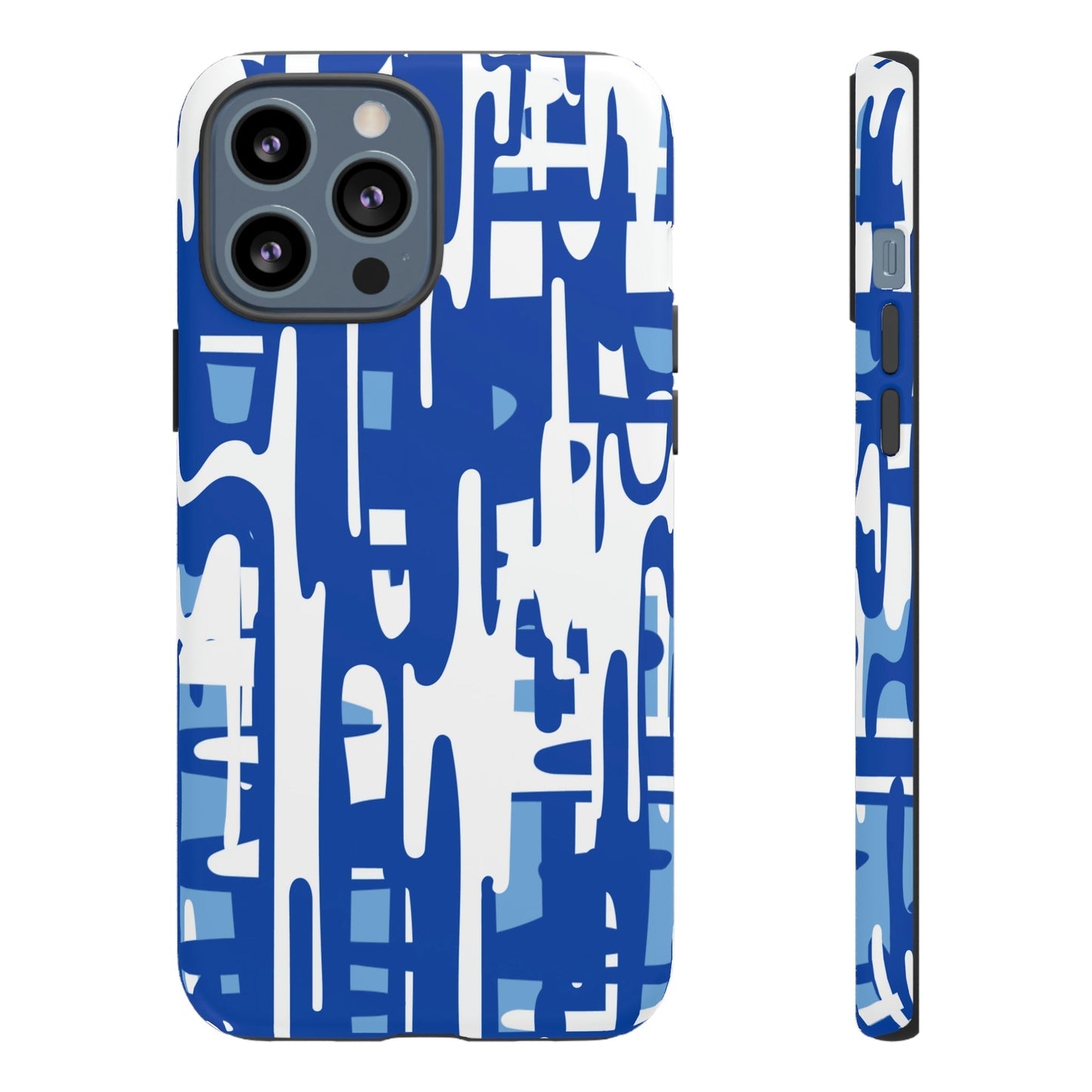 Phone Case-BLUE PAINTS | Tough-iPhone 13 Pro Max-Matte-PhoneCaseBoss-Phone-Best-Phone-Cases