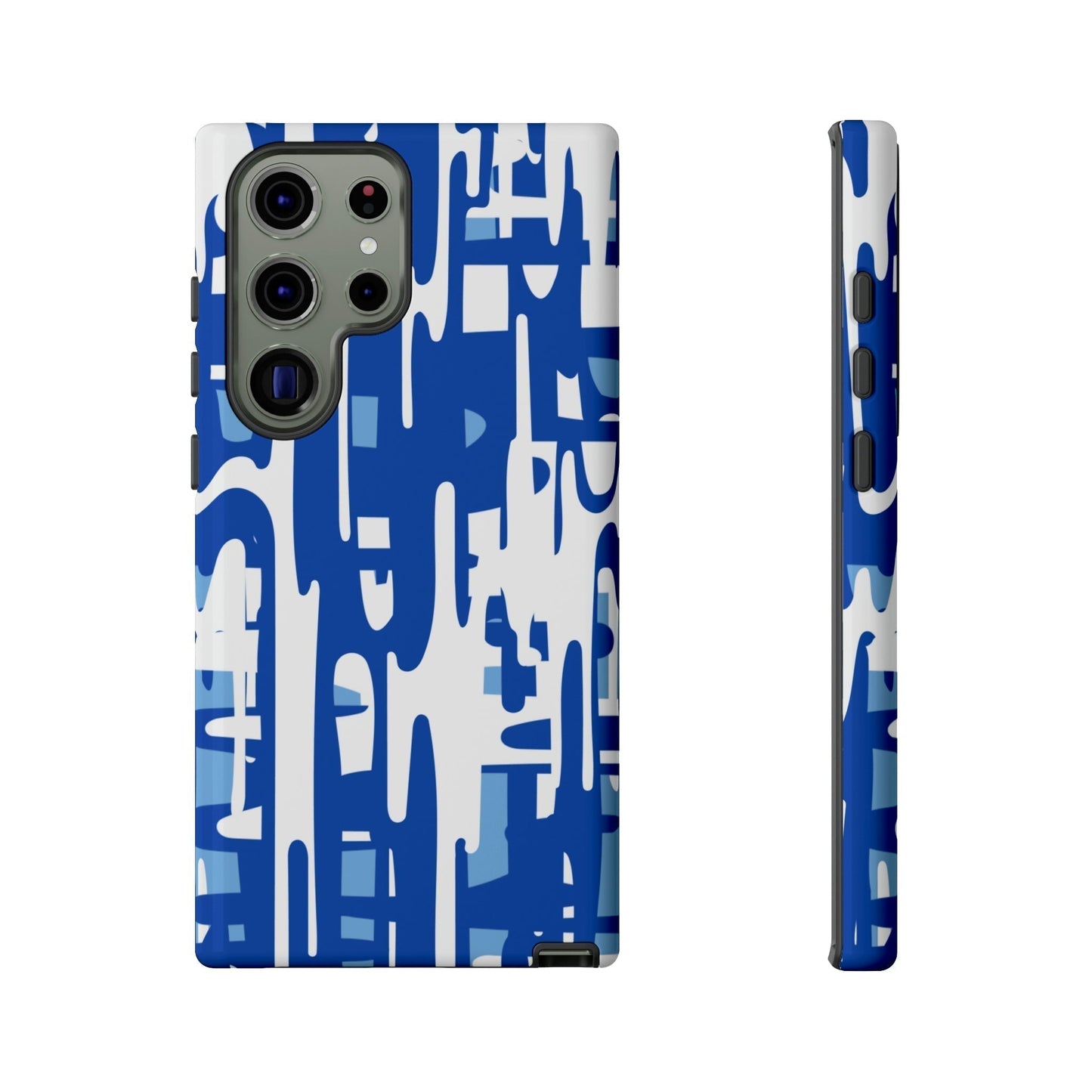 Phone Case-BLUE PAINTS | Tough-Samsung Galaxy S23 Ultra-Glossy-PhoneCaseBoss-Phone-Best-Phone-Cases