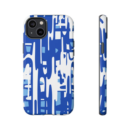 Phone Case-BLUE PAINTS | Tough-iPhone 14 Plus-Matte-PhoneCaseBoss-Phone-Best-Phone-Cases