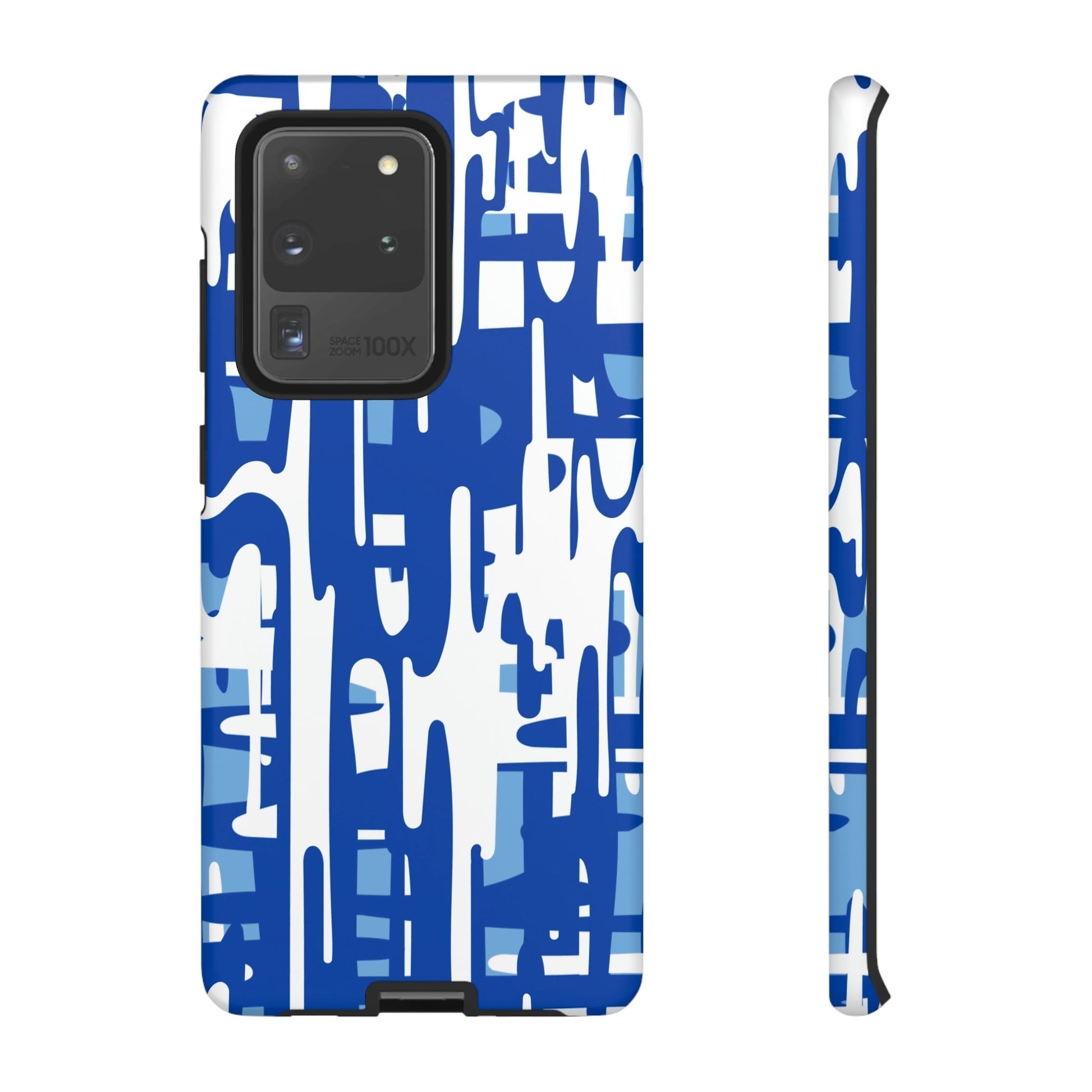 Phone Case-BLUE PAINTS | Tough-Samsung Galaxy S20 Ultra-Matte-PhoneCaseBoss-Phone-Best-Phone-Cases