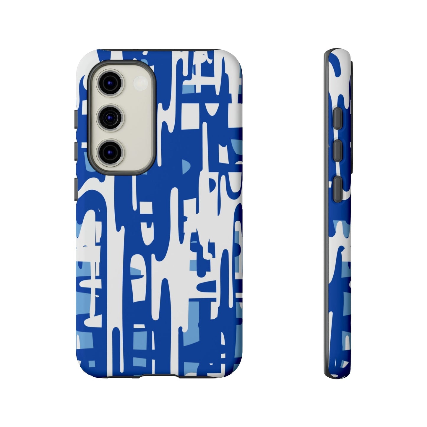 Phone Case-BLUE PAINTS | Tough-Samsung Galaxy S23-Matte-PhoneCaseBoss-Phone-Best-Phone-Cases