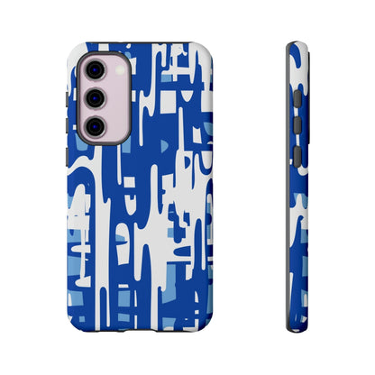 Phone Case-BLUE PAINTS | Tough-Samsung Galaxy S23 Plus-Matte-PhoneCaseBoss-Phone-Best-Phone-Cases