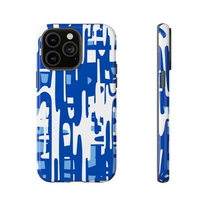 Phone Case-BLUE PAINTS | Tough-iPhone 14 Pro Max-Glossy-PhoneCaseBoss-Phone-Best-Phone-Cases