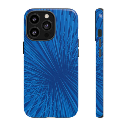 Phone Case-BLUE SHATTER | Tough-iPhone 13 Pro-Glossy-PhoneCaseBoss-Phone-Best-Phone-Cases