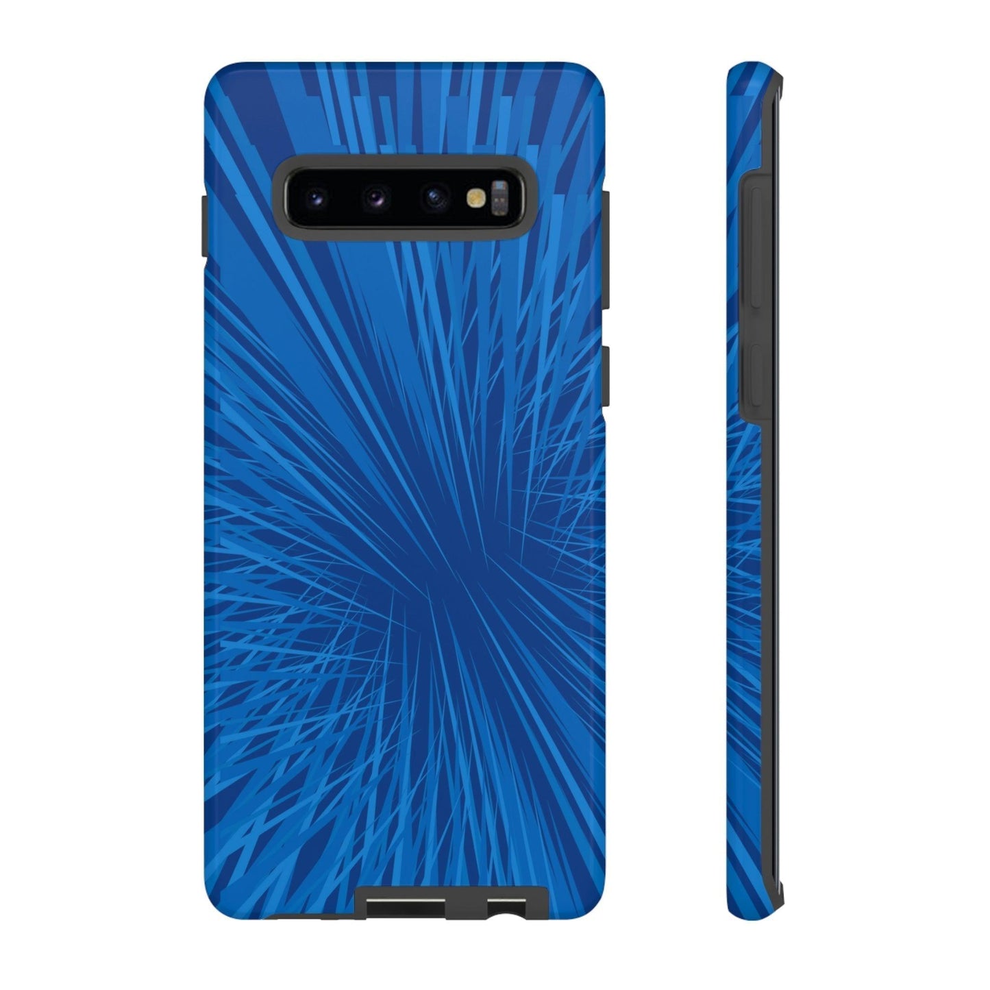 Phone Case-BLUE SHATTER | Tough-Samsung Galaxy S10 Plus-Glossy-PhoneCaseBoss-Phone-Best-Phone-Cases