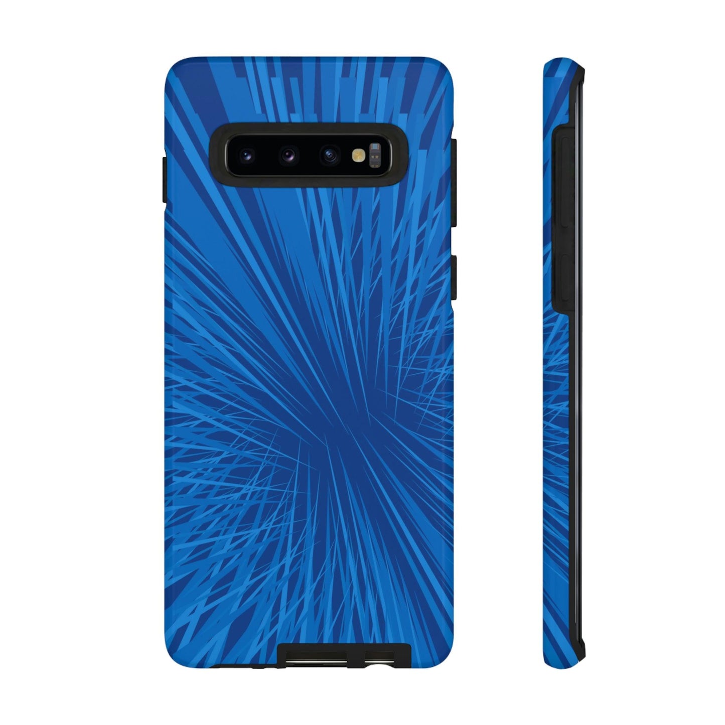 Phone Case-BLUE SHATTER | Tough-Samsung Galaxy S10-Glossy-PhoneCaseBoss-Phone-Best-Phone-Cases