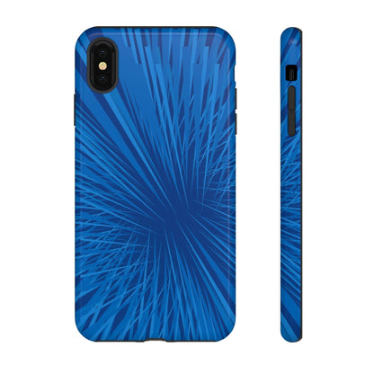 Phone Case-BLUE SHATTER | Tough-iPhone XS MAX-Glossy-PhoneCaseBoss-Phone-Best-Phone-Cases