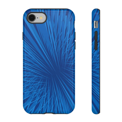 Phone Case-BLUE SHATTER | Tough-iPhone 8-Glossy-PhoneCaseBoss-Phone-Best-Phone-Cases