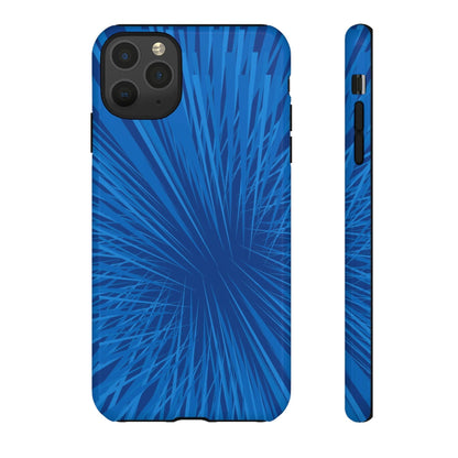 Phone Case-BLUE SHATTER | Tough-iPhone 11 Pro Max-Glossy-PhoneCaseBoss-Phone-Best-Phone-Cases