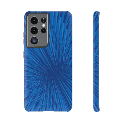 Phone Case-BLUE SHATTER | Tough-Samsung Galaxy S21 Ultra-Matte-PhoneCaseBoss-Phone-Best-Phone-Cases