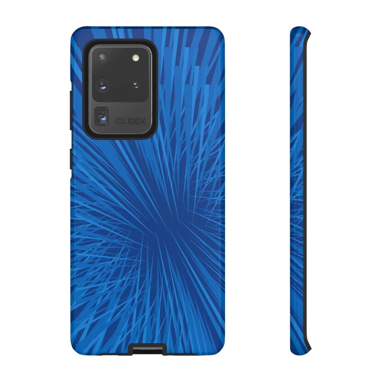 Phone Case-BLUE SHATTER | Tough-Samsung Galaxy S20 Ultra-Glossy-PhoneCaseBoss-Phone-Best-Phone-Cases