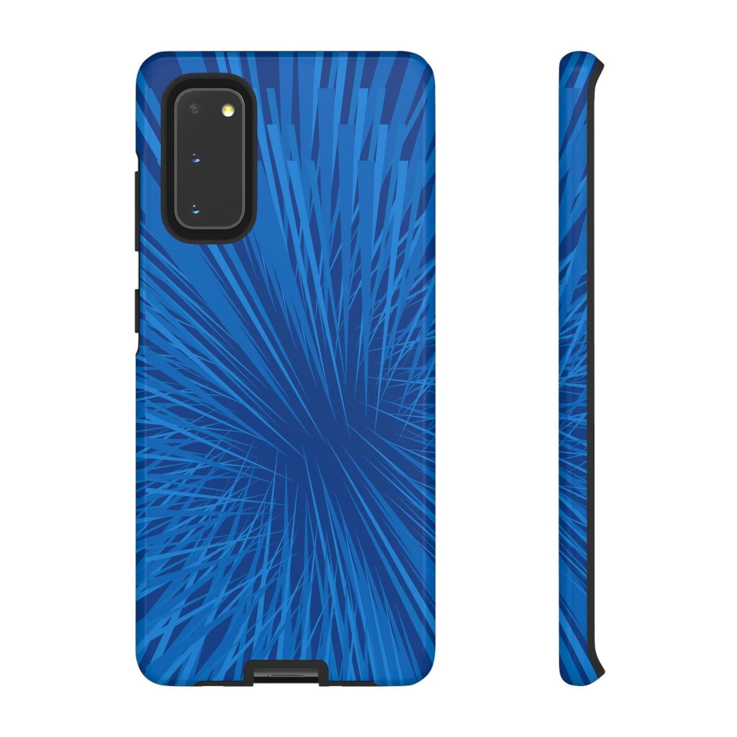 Phone Case-BLUE SHATTER | Tough-Samsung Galaxy S20-Glossy-PhoneCaseBoss-Phone-Best-Phone-Cases