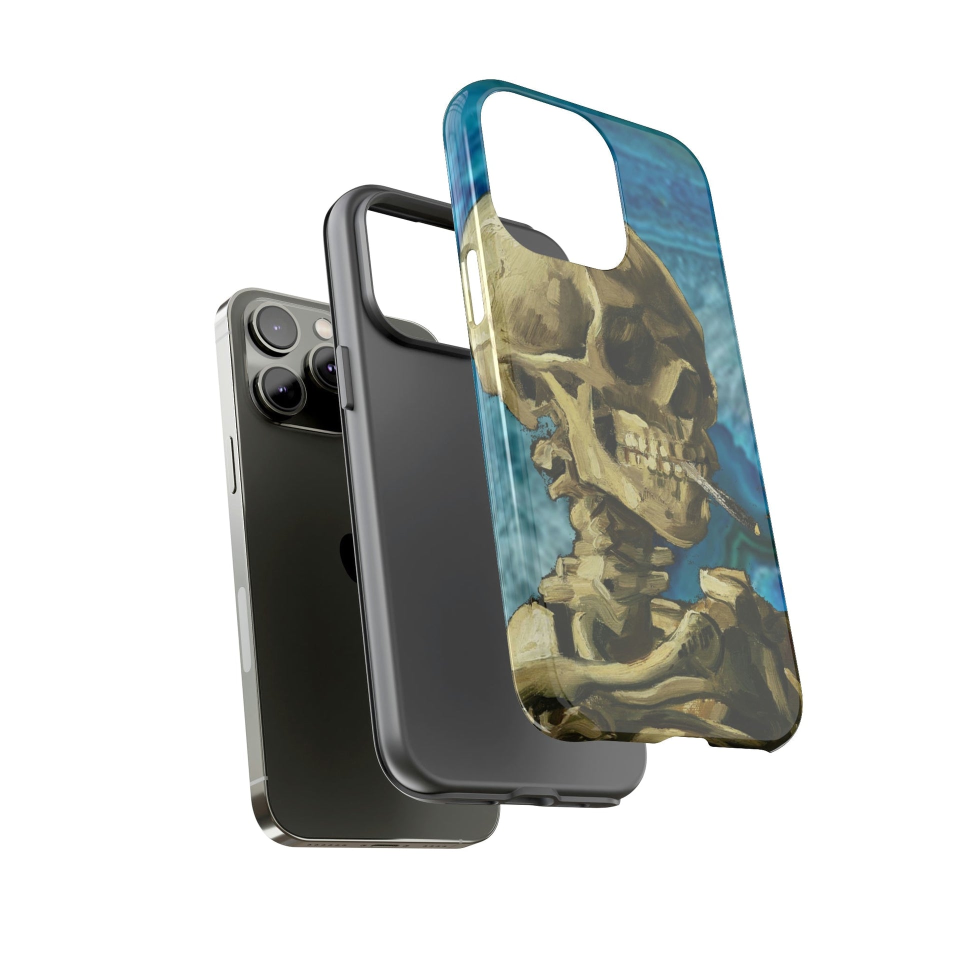 Phone Case-BLUE SKELETON | Tough-PhoneCaseBoss-Phone-Best-Phone-Cases