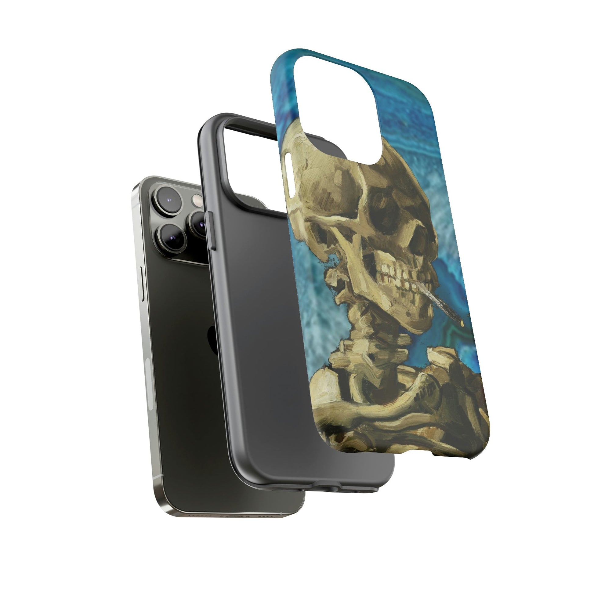 Phone Case-BLUE SKELETON | Tough-PhoneCaseBoss-Phone-Best-Phone-Cases