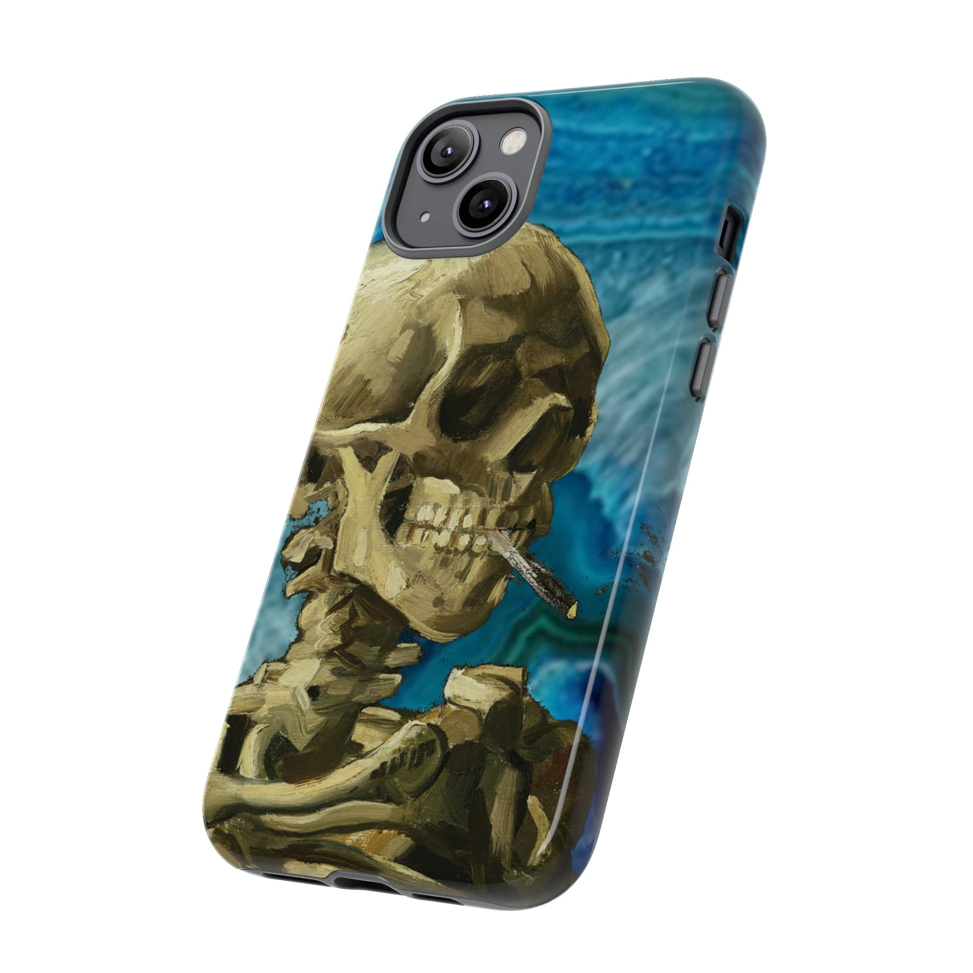 Phone Case-BLUE SKELETON | Tough-PhoneCaseBoss-Phone-Best-Phone-Cases