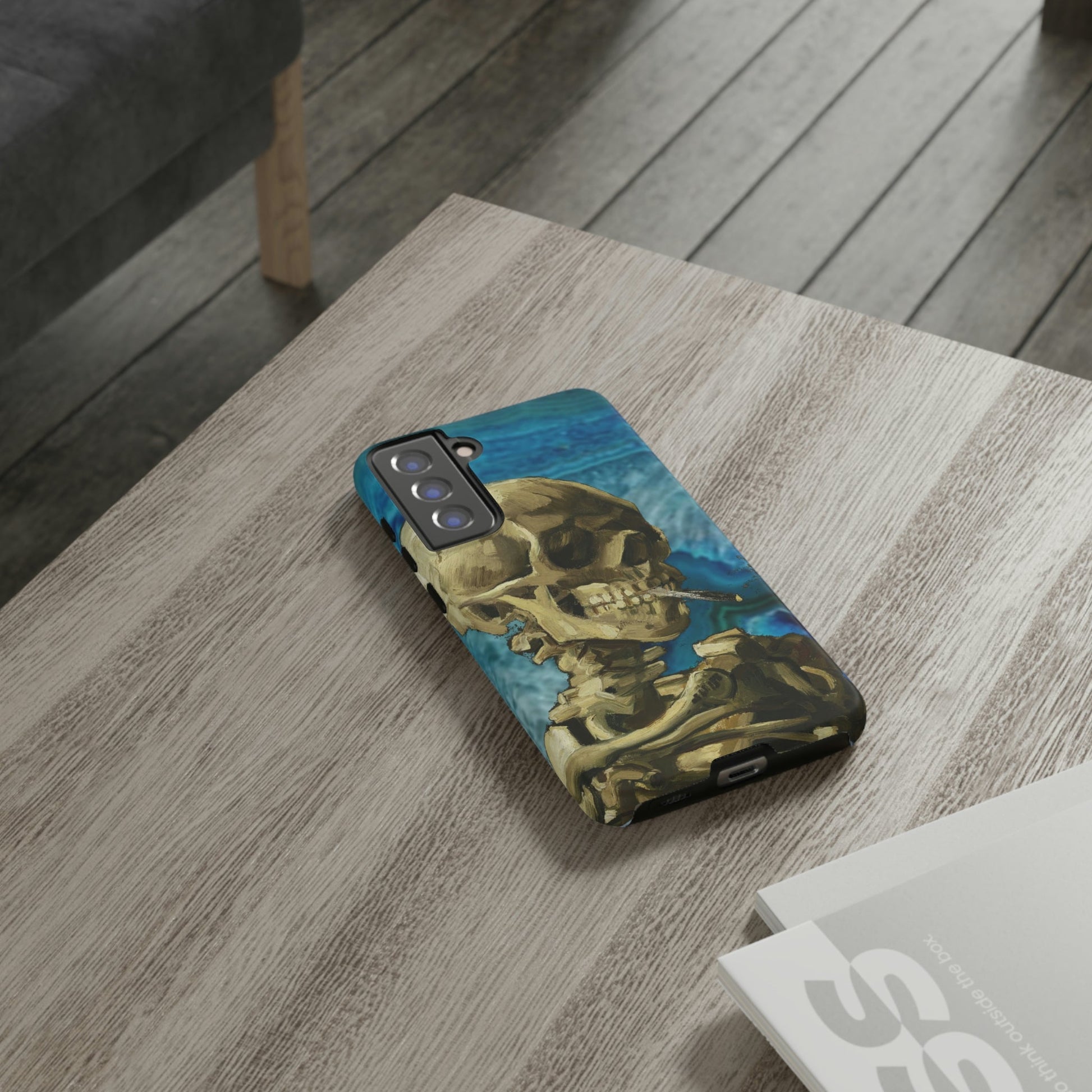 Phone Case-BLUE SKELETON | Tough-PhoneCaseBoss-Phone-Best-Phone-Cases