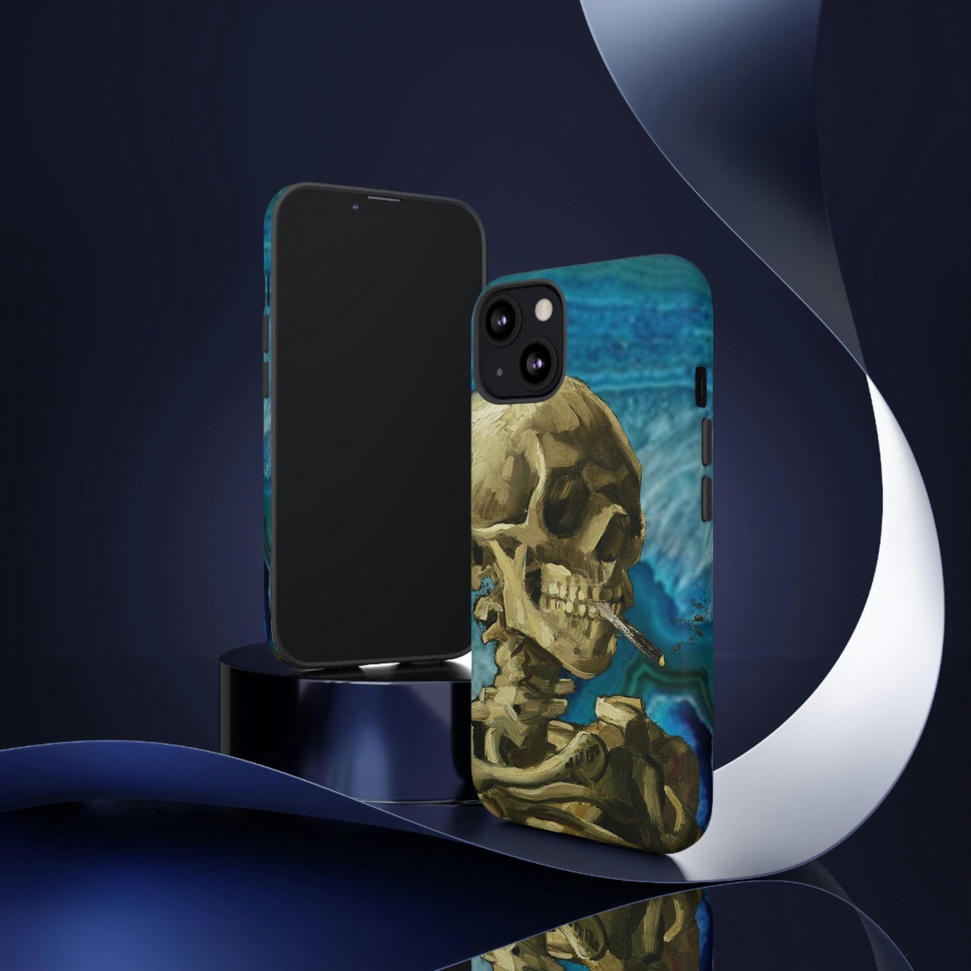 Phone Case-BLUE SKELETON | Tough-PhoneCaseBoss-Phone-Best-Phone-Cases