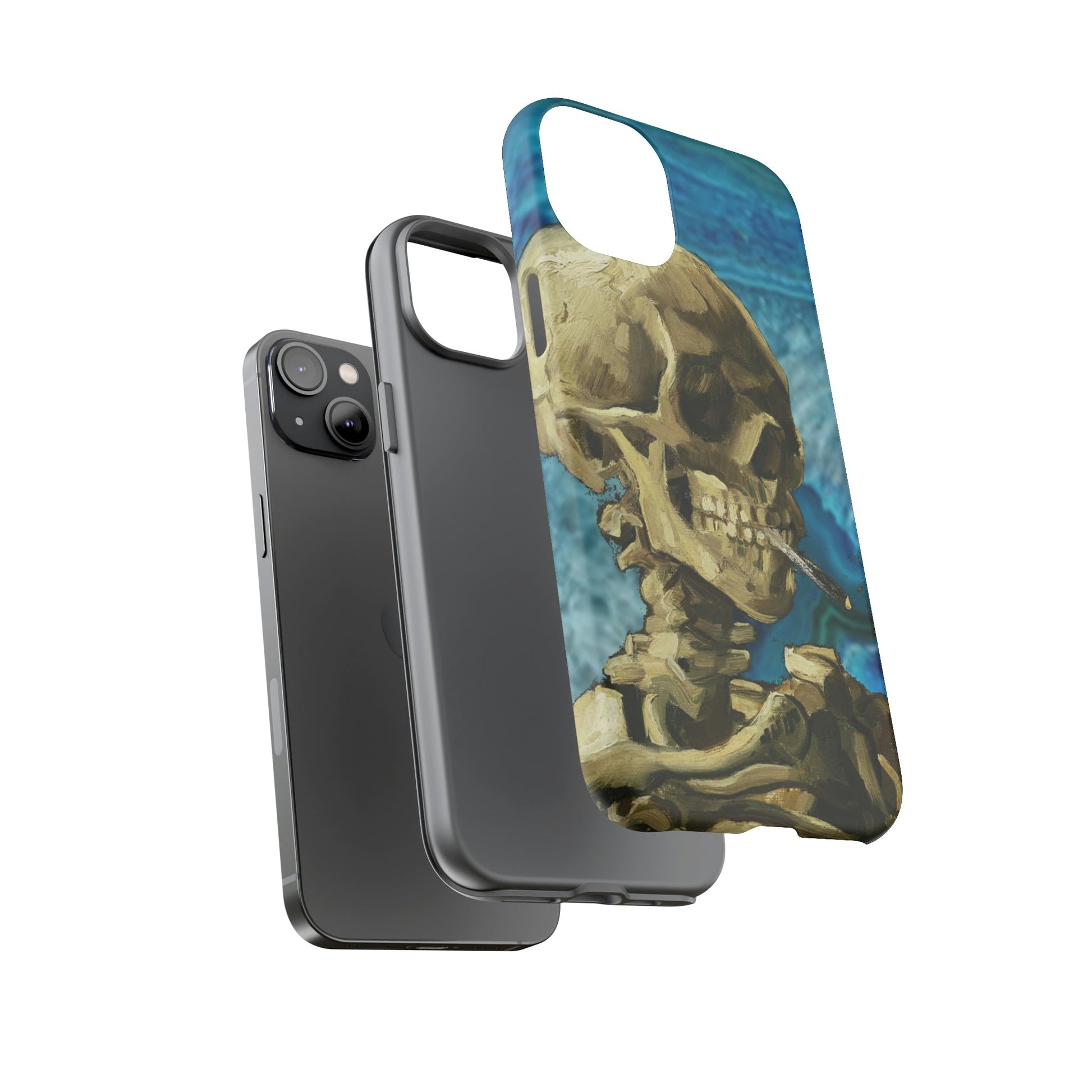 Phone Case-BLUE SKELETON | Tough-PhoneCaseBoss-Phone-Best-Phone-Cases