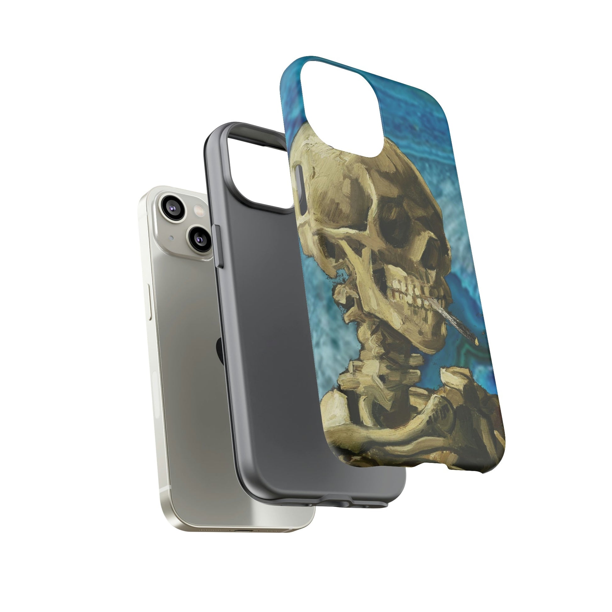 Phone Case-BLUE SKELETON | Tough-PhoneCaseBoss-Phone-Best-Phone-Cases