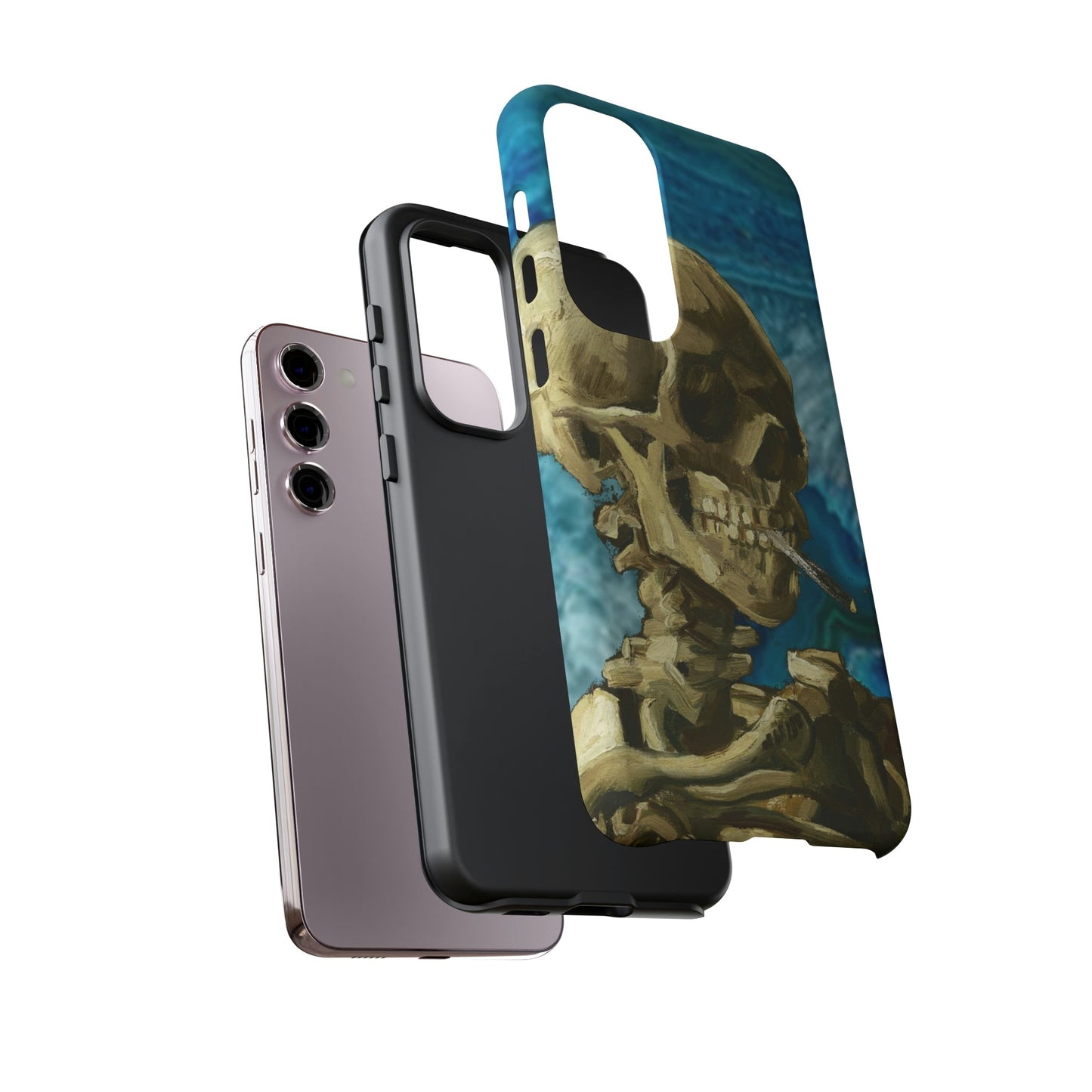 Phone Case-BLUE SKELETON | Tough-PhoneCaseBoss-Phone-Best-Phone-Cases