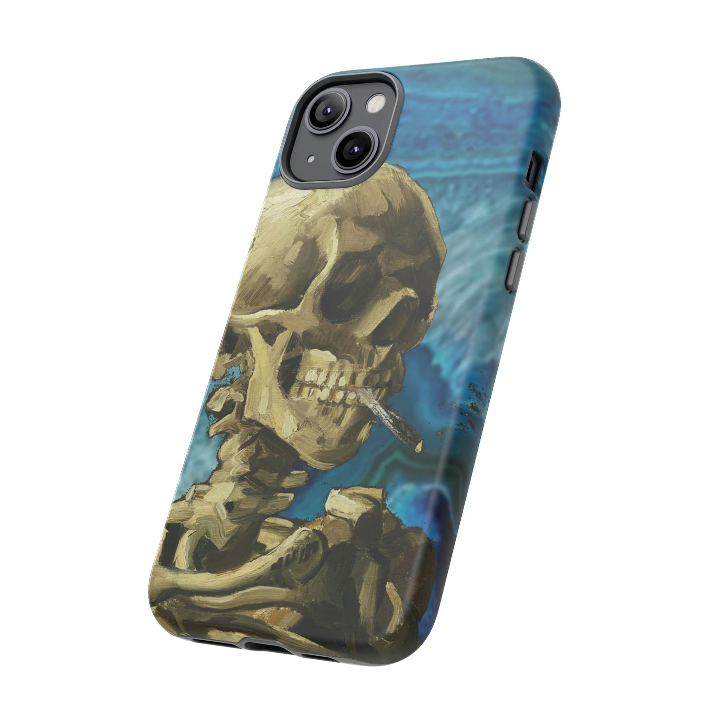 Phone Case-BLUE SKELETON | Tough-PhoneCaseBoss-Phone-Best-Phone-Cases