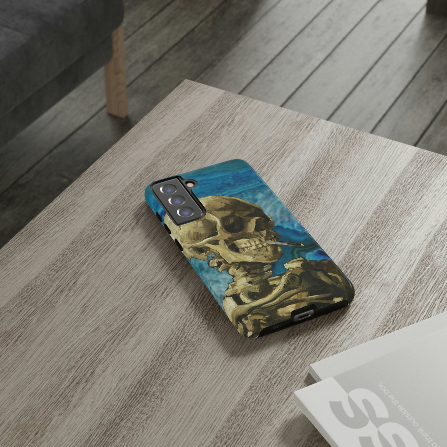 Phone Case-BLUE SKELETON | Tough-PhoneCaseBoss-Phone-Best-Phone-Cases