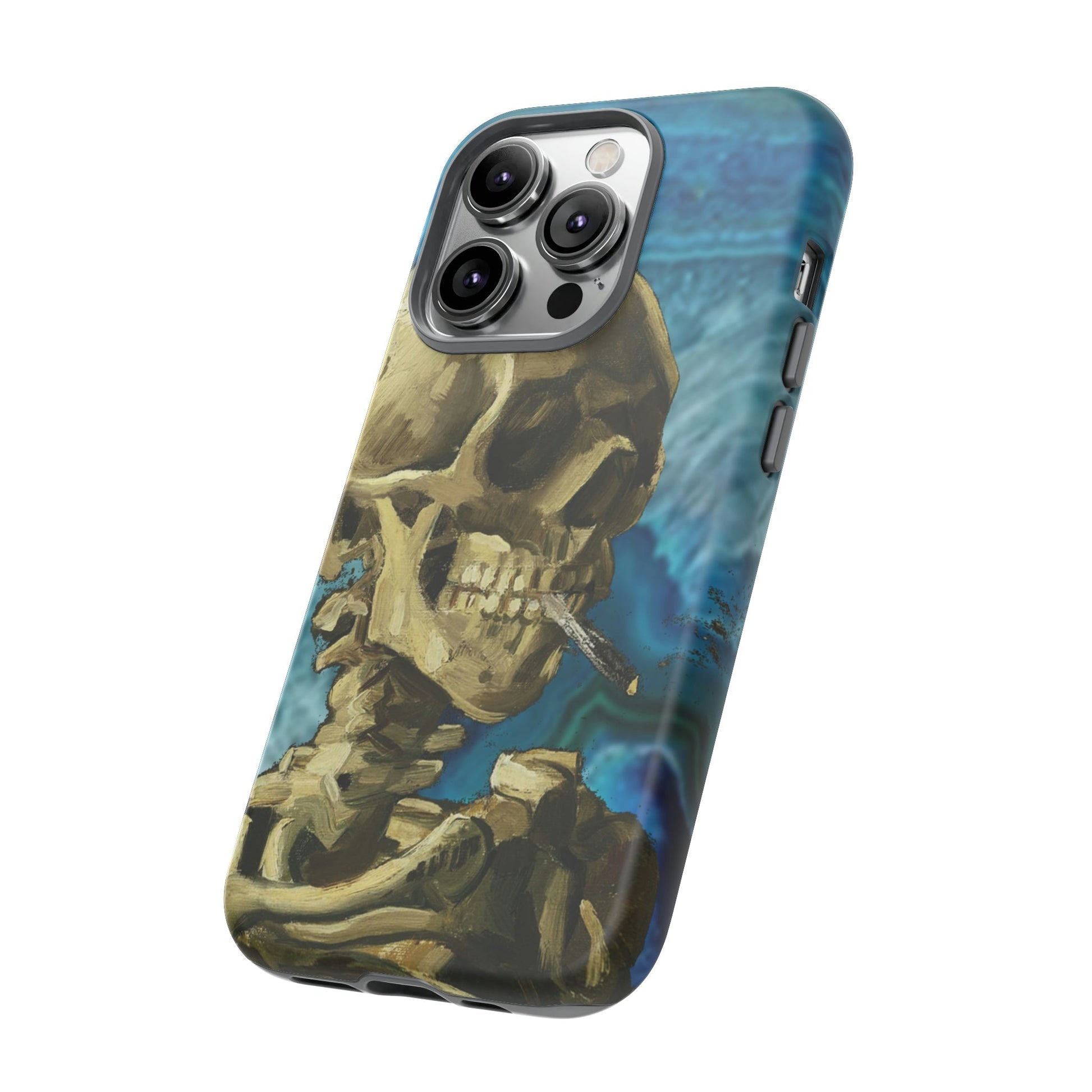 Phone Case-BLUE SKELETON | Tough-PhoneCaseBoss-Phone-Best-Phone-Cases