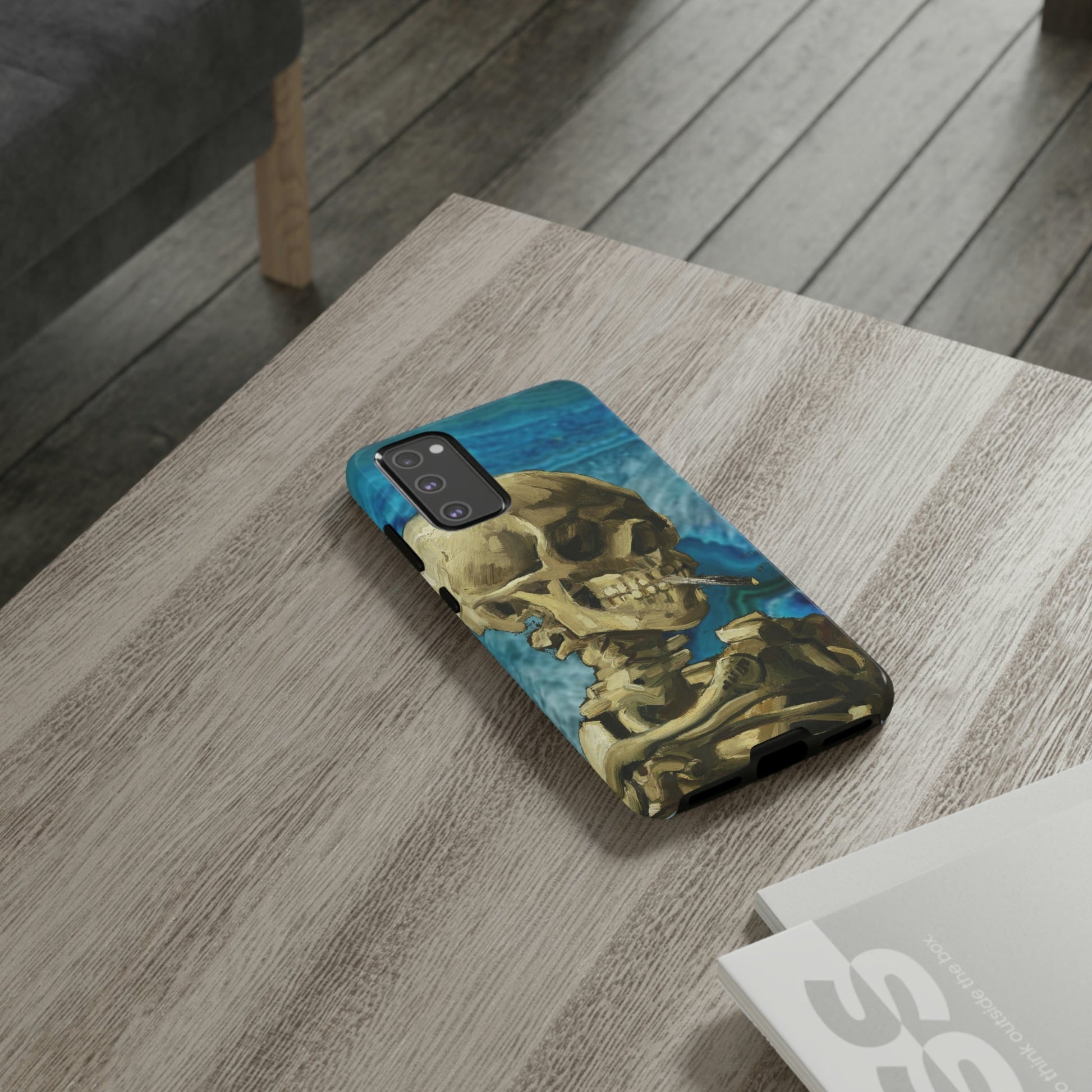 Phone Case-BLUE SKELETON | Tough-PhoneCaseBoss-Phone-Best-Phone-Cases