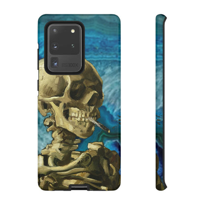 Phone Case-BLUE SKELETON | Tough-Samsung Galaxy S20 Ultra-Glossy-PhoneCaseBoss-Phone-Best-Phone-Cases