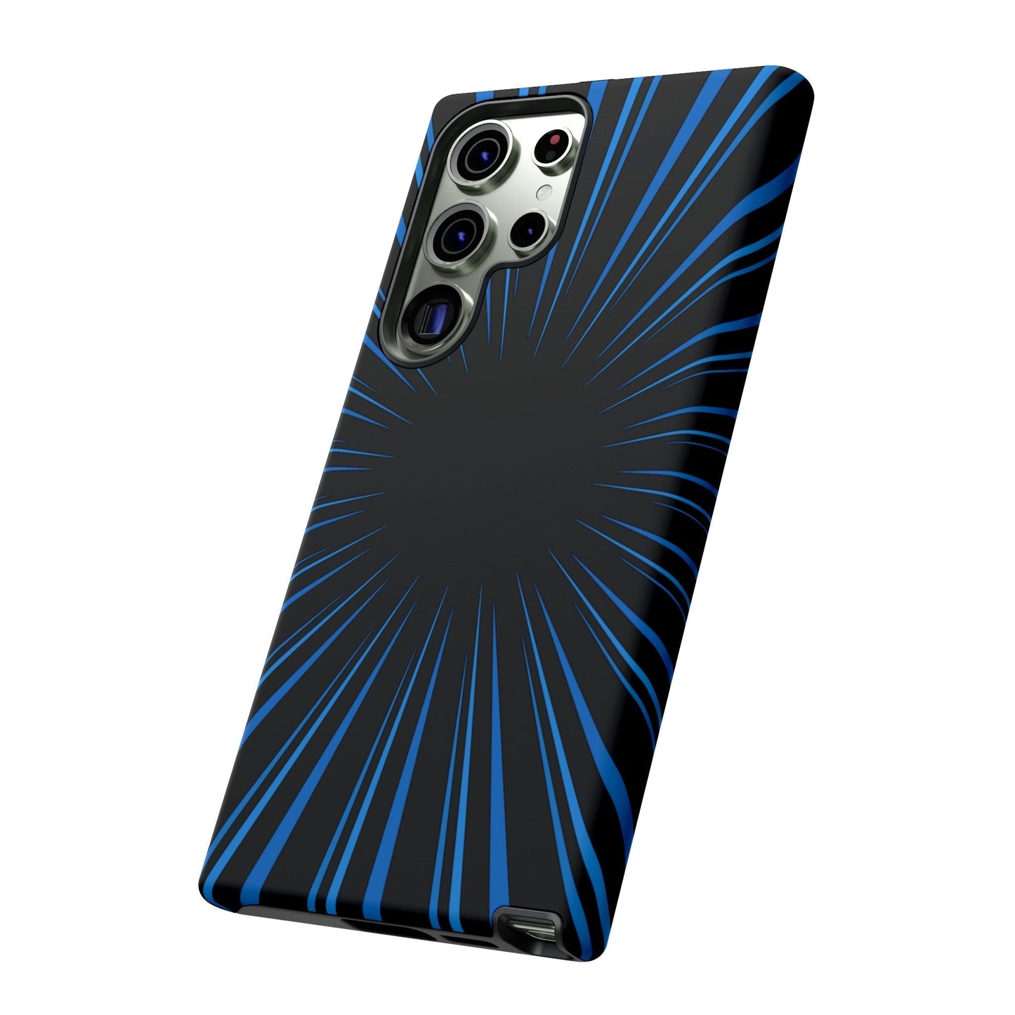 Phone Case-BLUE STARBURST | Tough-PhoneCaseBoss-Phone-Best-Phone-Cases