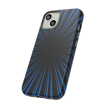 Phone Case-BLUE STARBURST | Tough-PhoneCaseBoss-Phone-Best-Phone-Cases