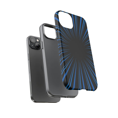 Phone Case-BLUE STARBURST | Tough-PhoneCaseBoss-Phone-Best-Phone-Cases