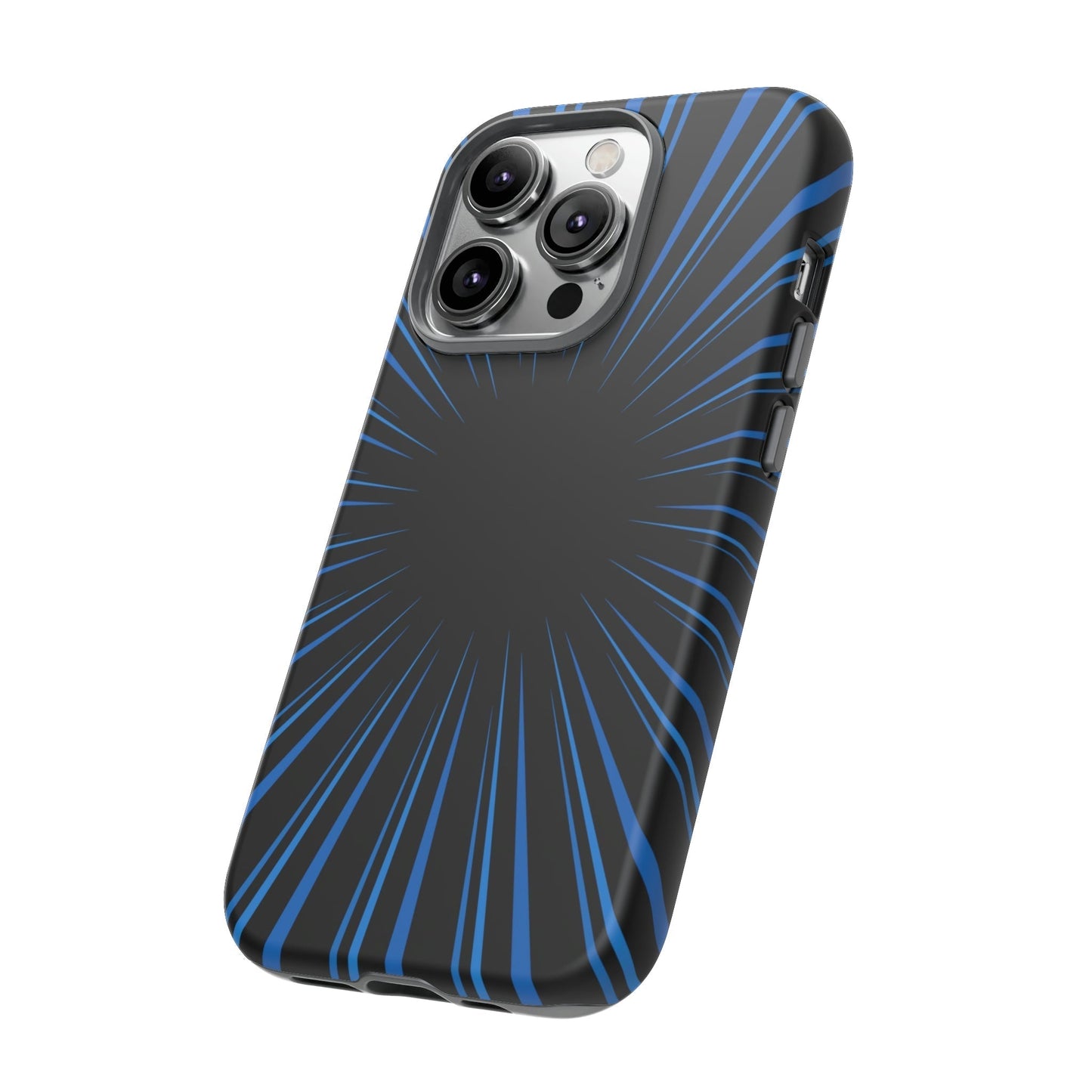 Phone Case-BLUE STARBURST | Tough-PhoneCaseBoss-Phone-Best-Phone-Cases