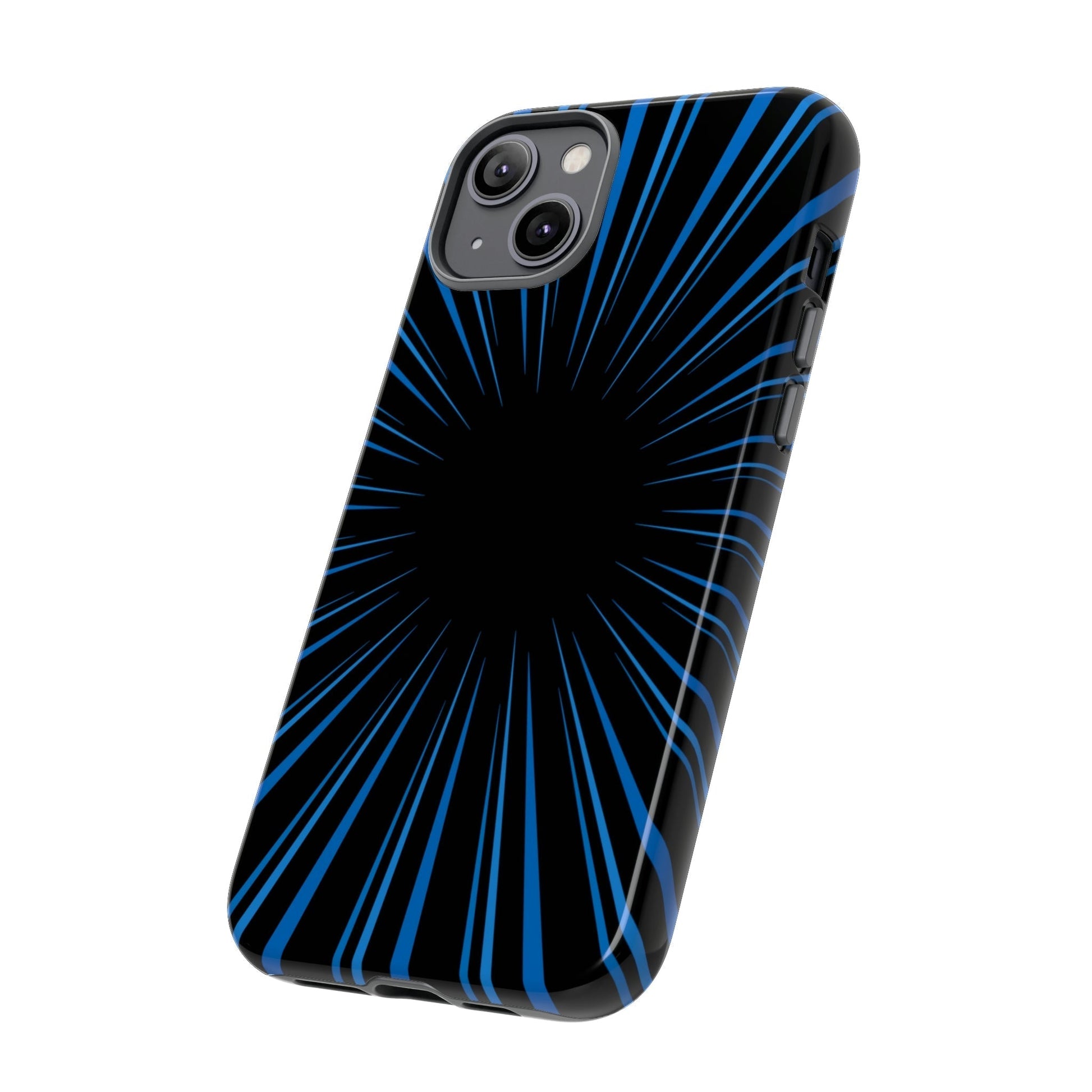 Phone Case-BLUE STARBURST | Tough-PhoneCaseBoss-Phone-Best-Phone-Cases