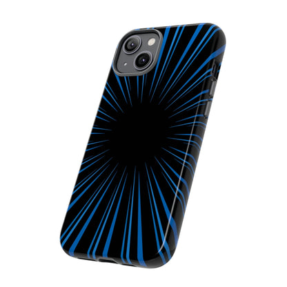 Phone Case-BLUE STARBURST | Tough-PhoneCaseBoss-Phone-Best-Phone-Cases