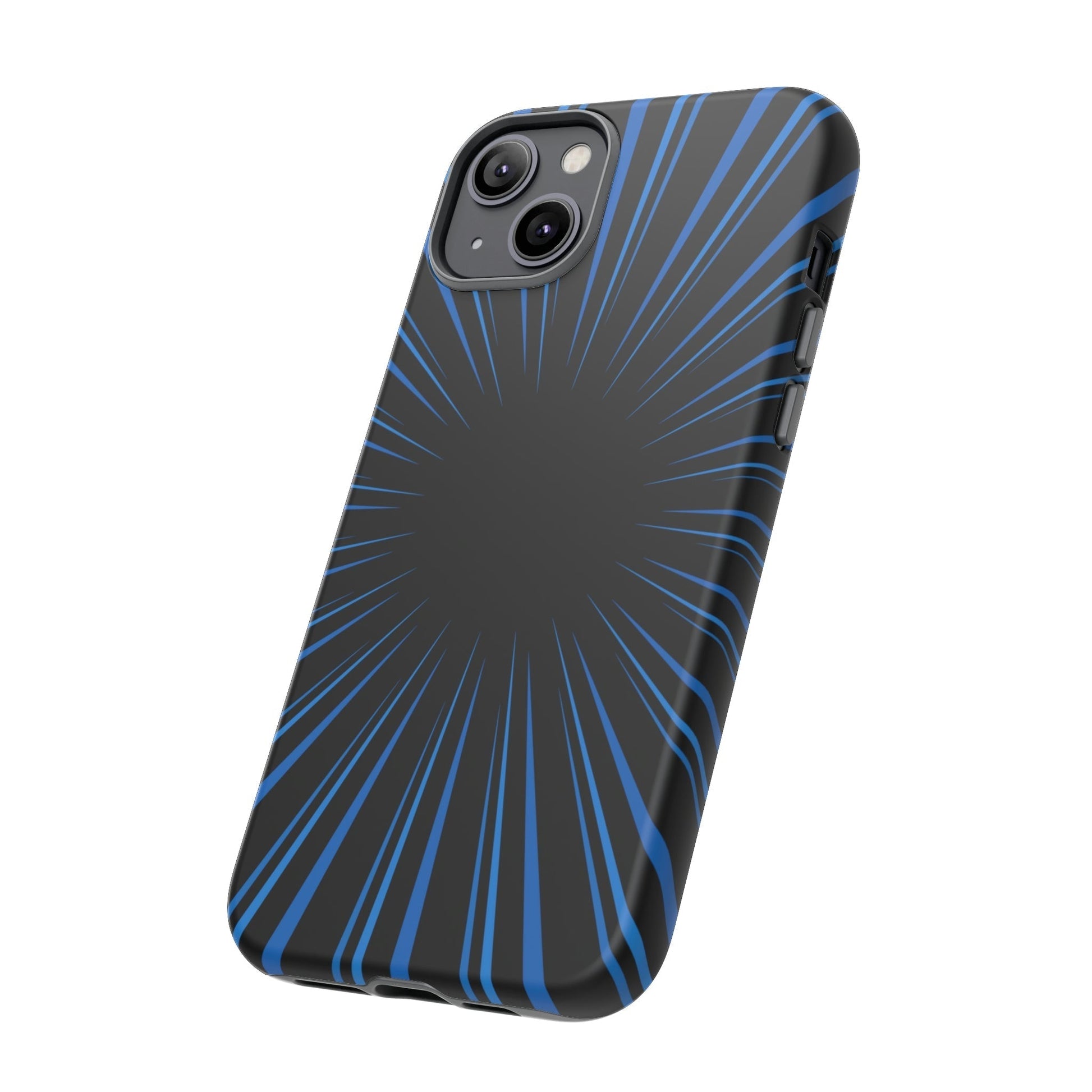 Phone Case-BLUE STARBURST | Tough-PhoneCaseBoss-Phone-Best-Phone-Cases