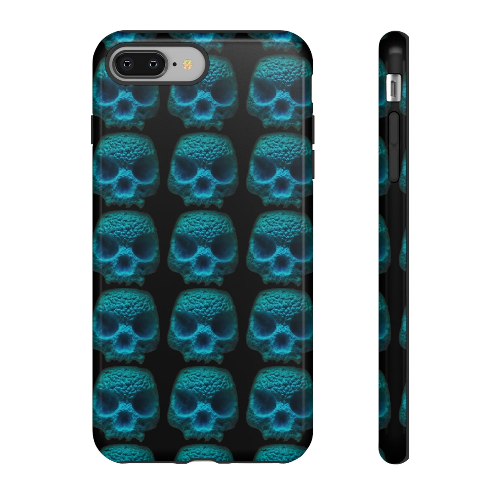 Phone Case-BLUSKULL | Tough-iPhone 8 Plus-Glossy-PhoneCaseBoss-Phone-Best-Phone-Cases