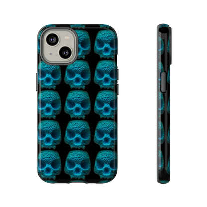 Phone Case-BLUSKULL | Tough-iPhone 14-Glossy-PhoneCaseBoss-Phone-Best-Phone-Cases