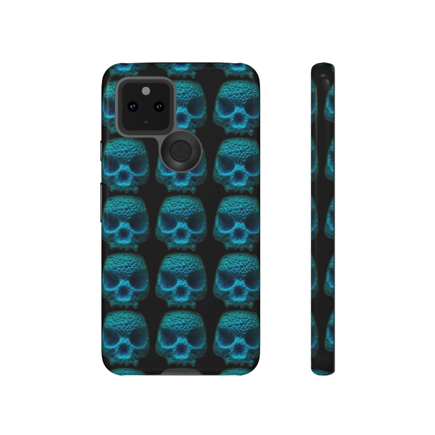 Phone Case-BLUSKULL | Tough-Google Pixel 5 5G-Glossy-PhoneCaseBoss-Phone-Best-Phone-Cases