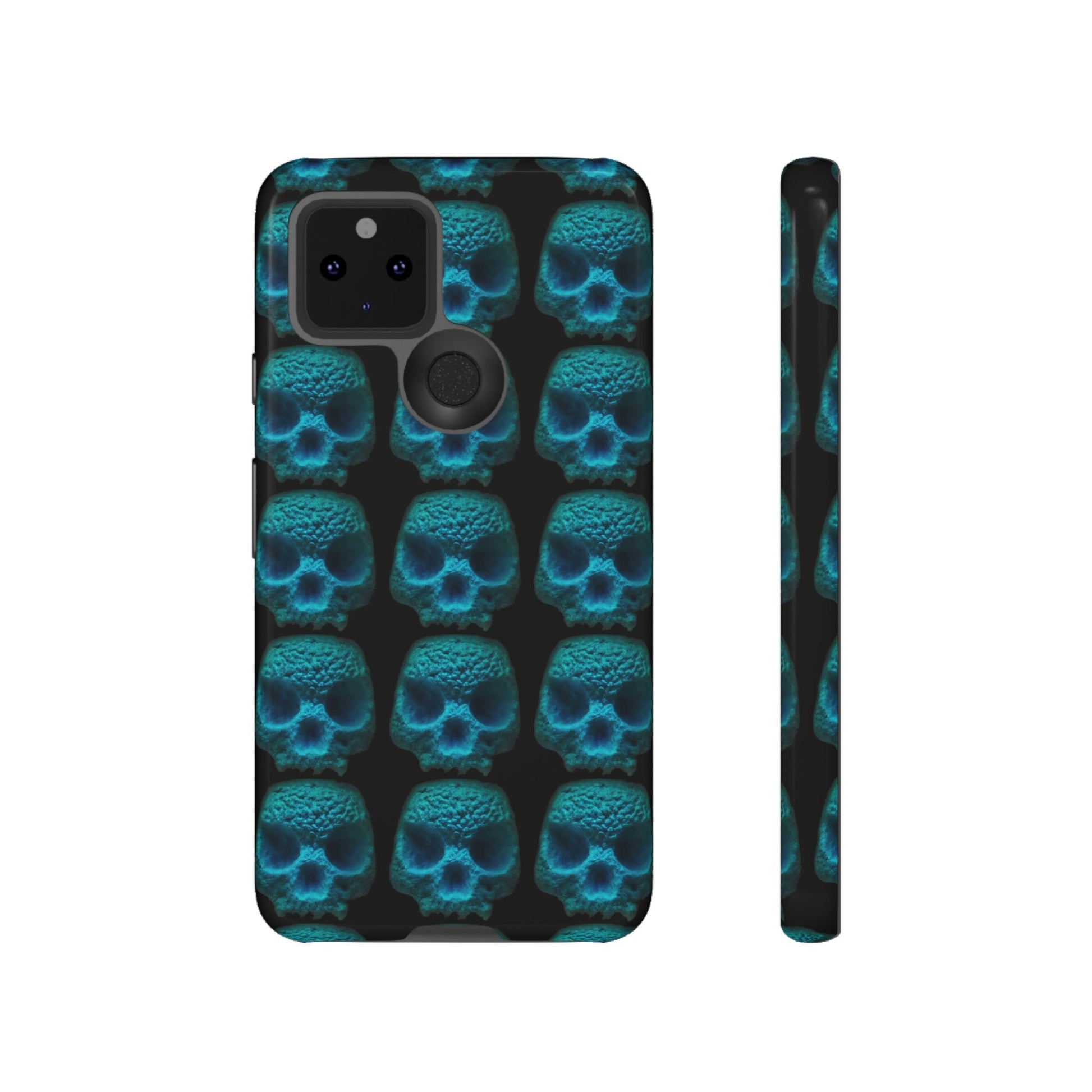 Phone Case-BLUSKULL | Tough-Google Pixel 5 5G-Glossy-PhoneCaseBoss-Phone-Best-Phone-Cases