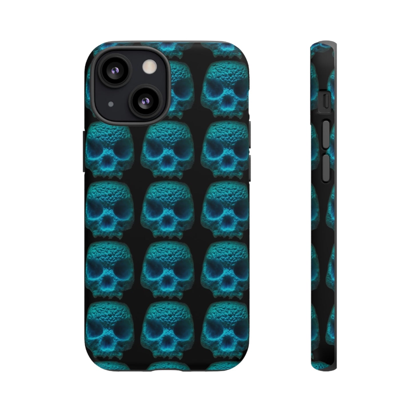 Phone Case-BLUSKULL | Tough-iPhone 13 Mini-Matte-PhoneCaseBoss-Phone-Best-Phone-Cases