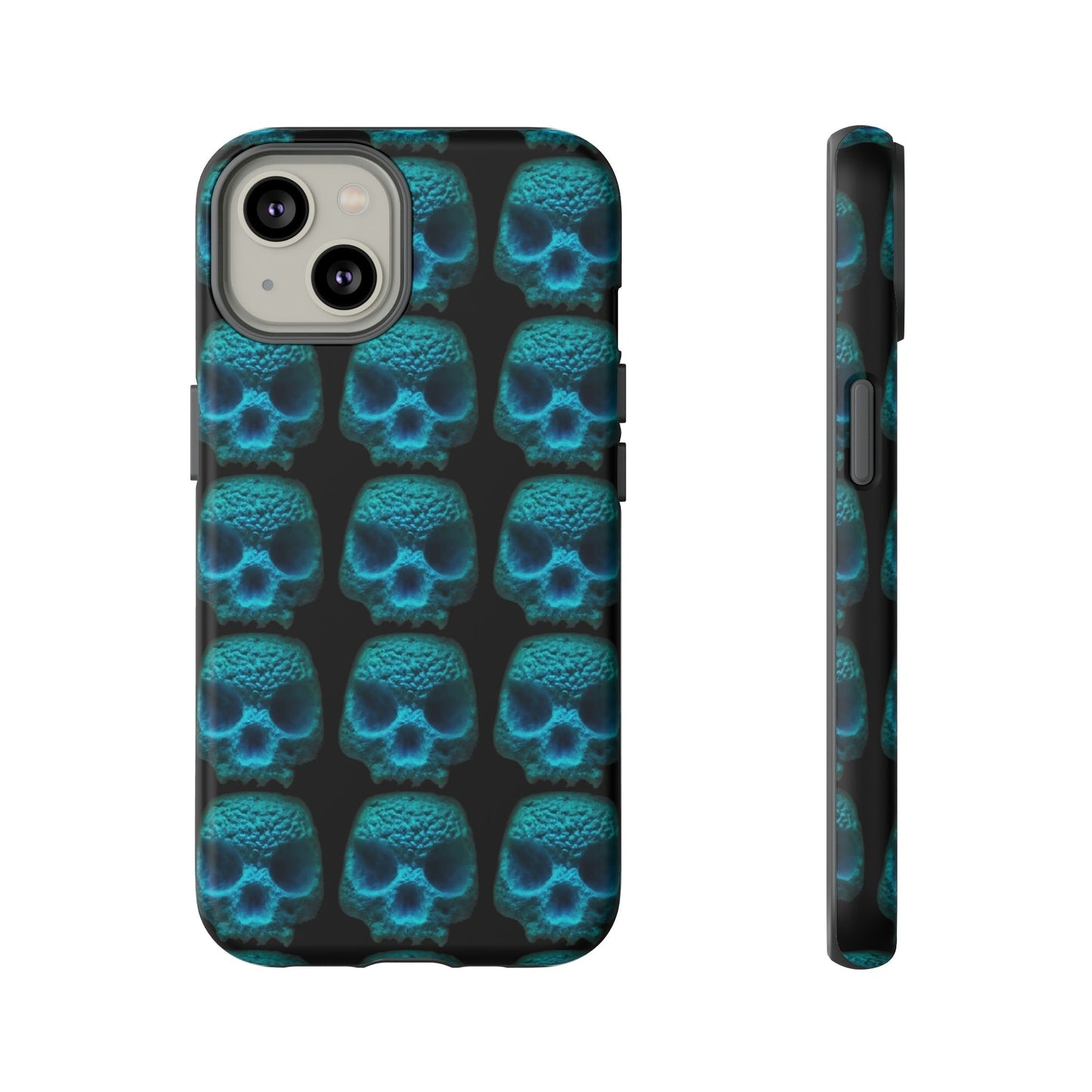 Phone Case-BLUSKULL | Tough-iPhone 14-Matte-PhoneCaseBoss-Phone-Best-Phone-Cases