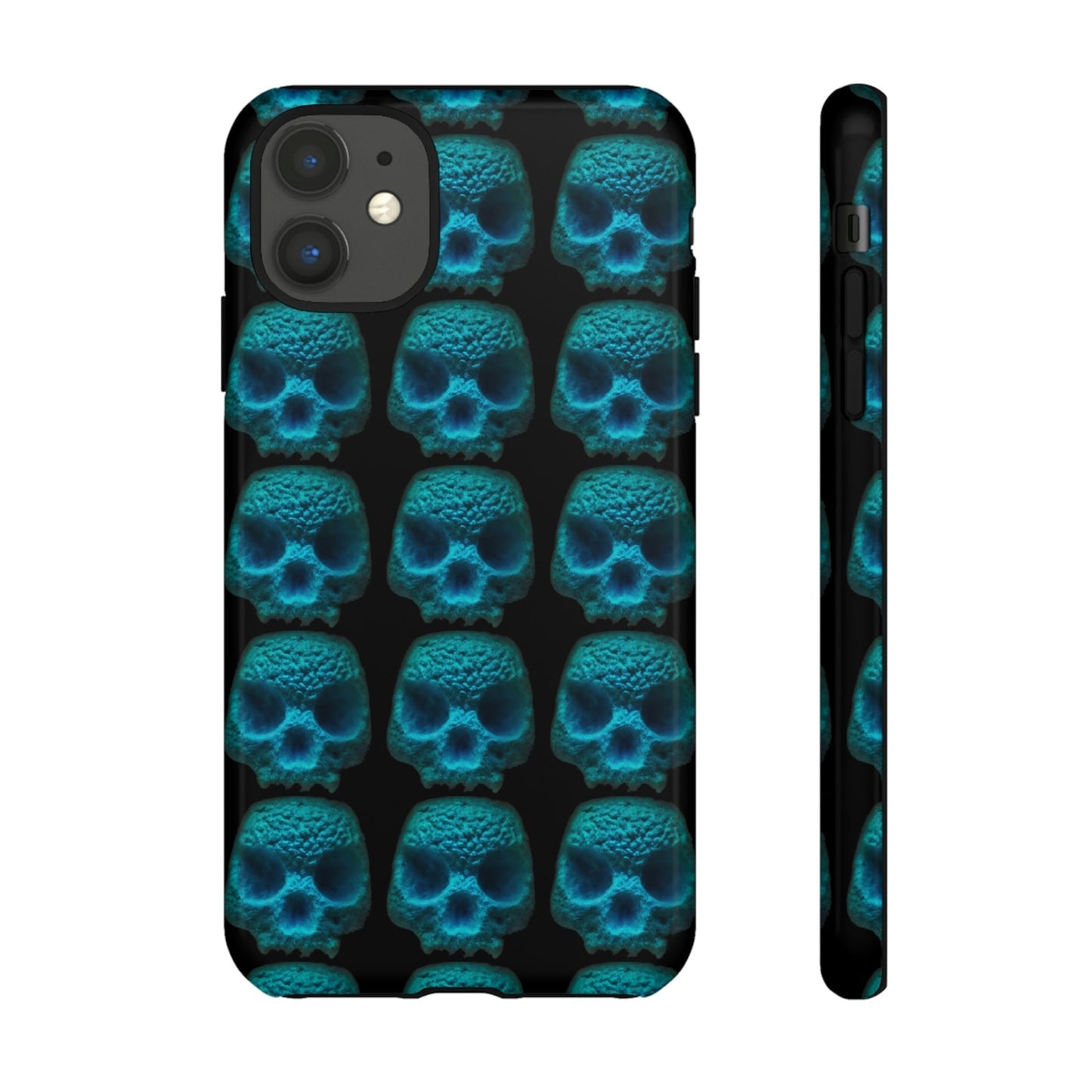 Phone Case-BLUSKULL | Tough-iPhone 11-Glossy-PhoneCaseBoss-Phone-Best-Phone-Cases